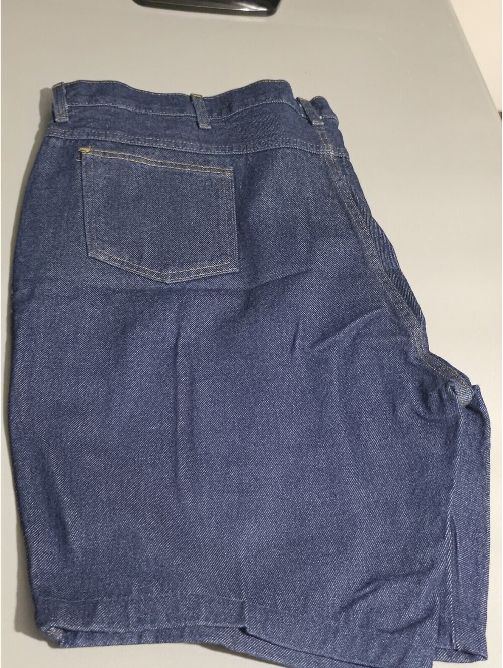 Vintage 90s Big BEN Denim Jean Shorts USA Made Cotton 46X37U